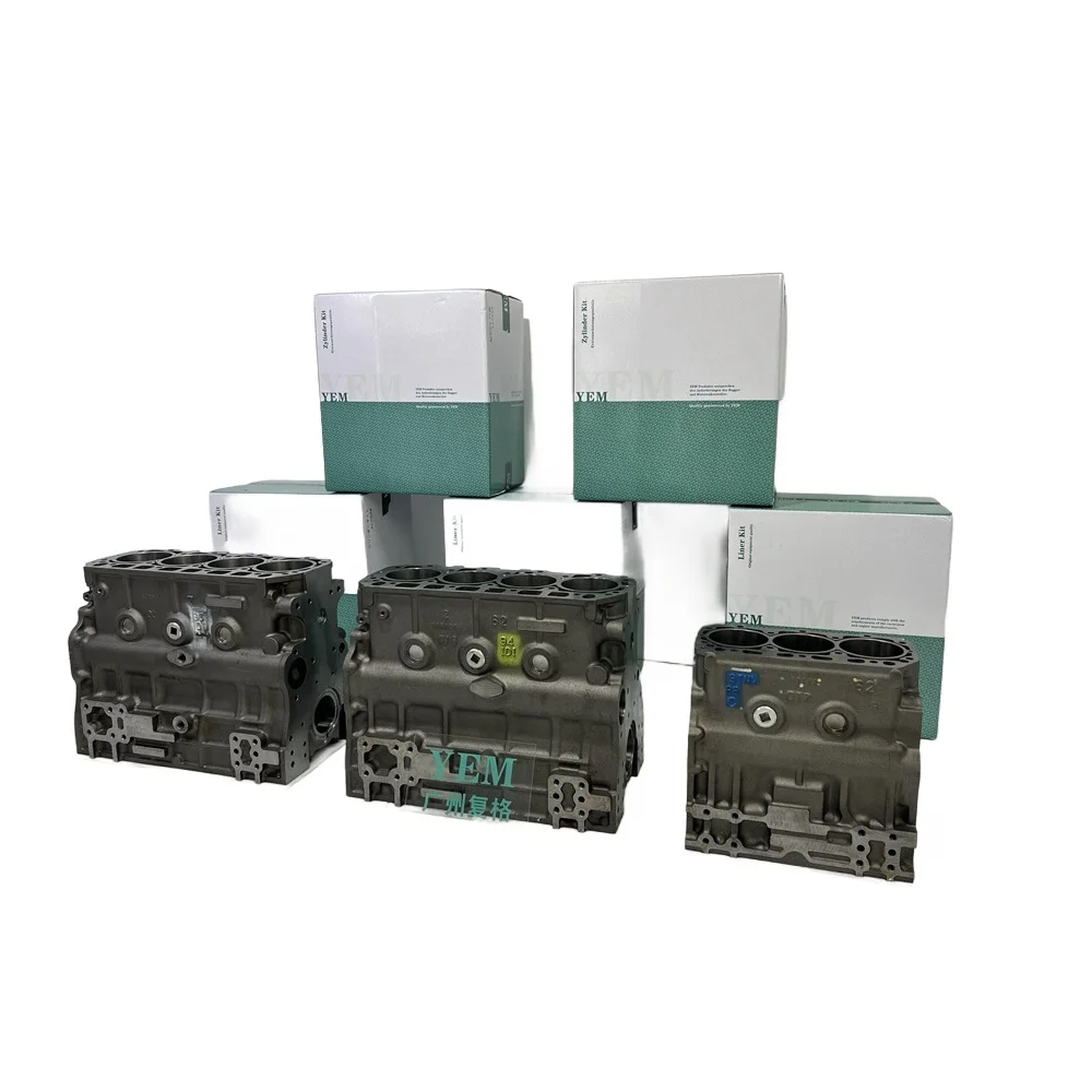 Machinery Engine Parts 1004-4 1004.4 1004-4T 1004-40T Cylinder Block for Perkins Excavator Parts