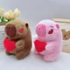Capibara cuore di velluto visone europeo