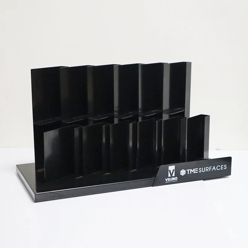 Desktop Stone Sample Metal Display Rack Countertop Display Stand Buy