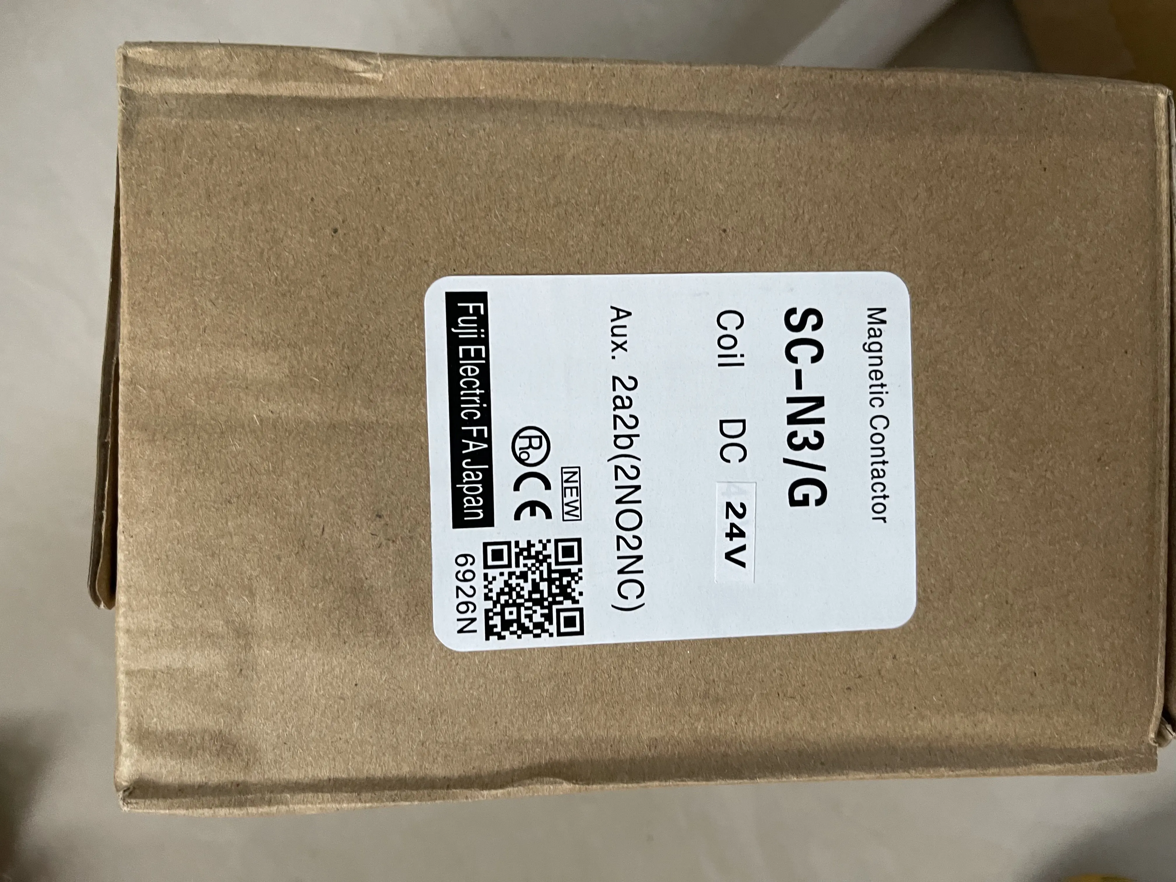 Fuji Magnetic Contactor SC-N3/G DC24V Fuji Magnetic Contactor SC-N3/G DC24V