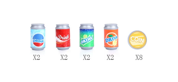 Интересный автоматический торговый автомат для напитков, игрушечная игра для детей