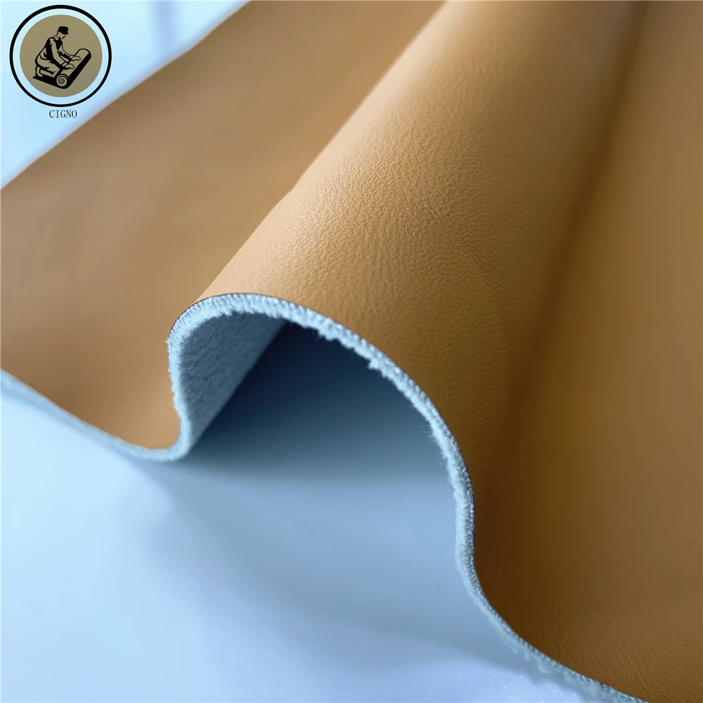 New Material Stain Resistance Silicone PU Synthetic Leather Faux Fabric for Furniture Upholstery Sofa Chair manufacture