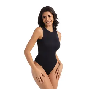 Seamless Jumpsuit Vest Backless Belly Contracting and Close-Fitting Body-Shaping Corsets Women's Underwear Plus Size Shapers