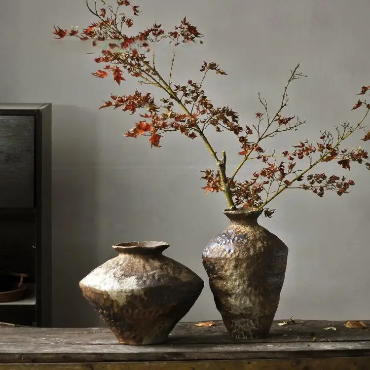 Home Decoration Artikel Luxus Porzellan Vase Artefakt Vintage Classic Große Keramik Boden Vasen