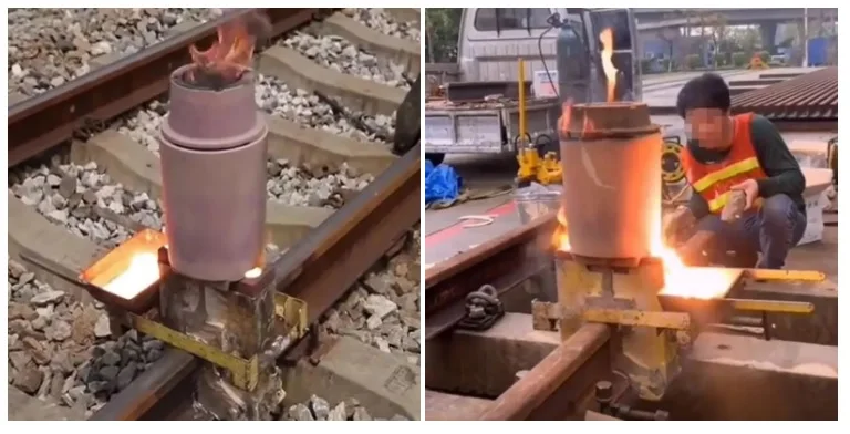 thermite welding machine Rail welding material kits