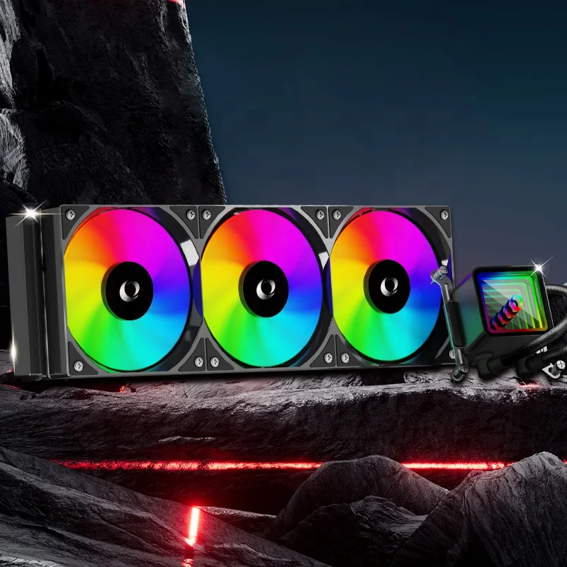 PC用ファン・クーラー ARGB LIQUID COOLER 360 ENERMAX LIQMAXFLO SR 360 ARGB AIO CPU Liquid Cooler - 60mm
