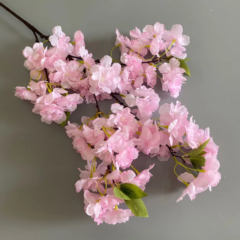 F-C0460 4-zapfen-kirschzweige seidenblumen einkaufszentrum dekorative bume  birne pfirsich blume knstliche blumen| Alibaba.com