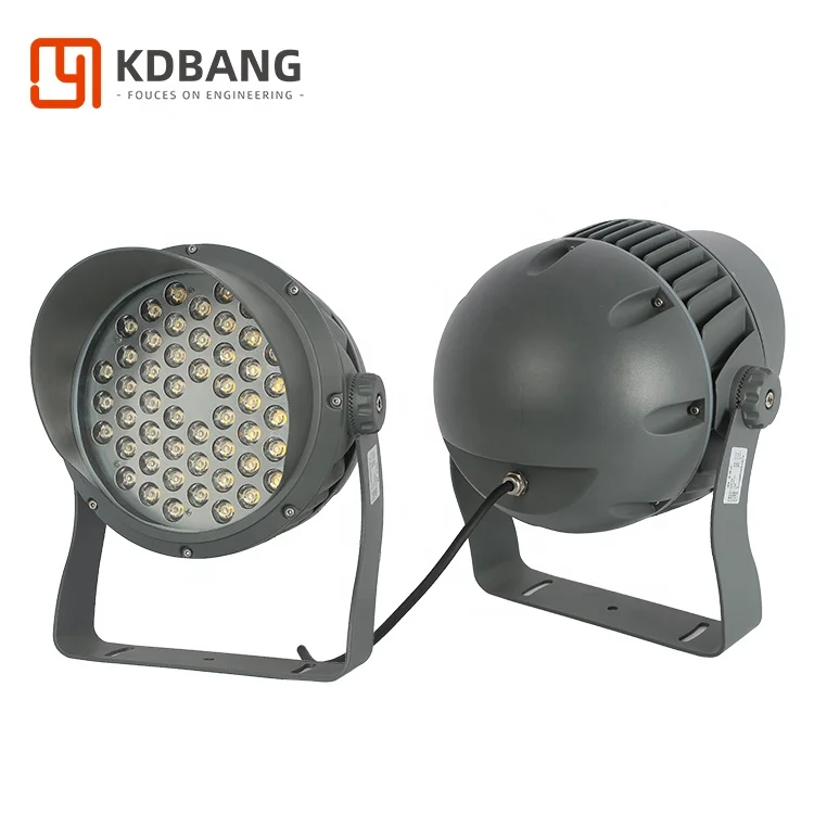 Круглый наружный светодиодный прожектор KDBANG 6 Вт 18 36 72 108 ВТ 180
