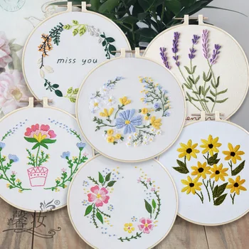 Suzhou Factory Direct Traditional Embroidery DIY Ribbon Training Material Video for Women Cross Style Wholesale
