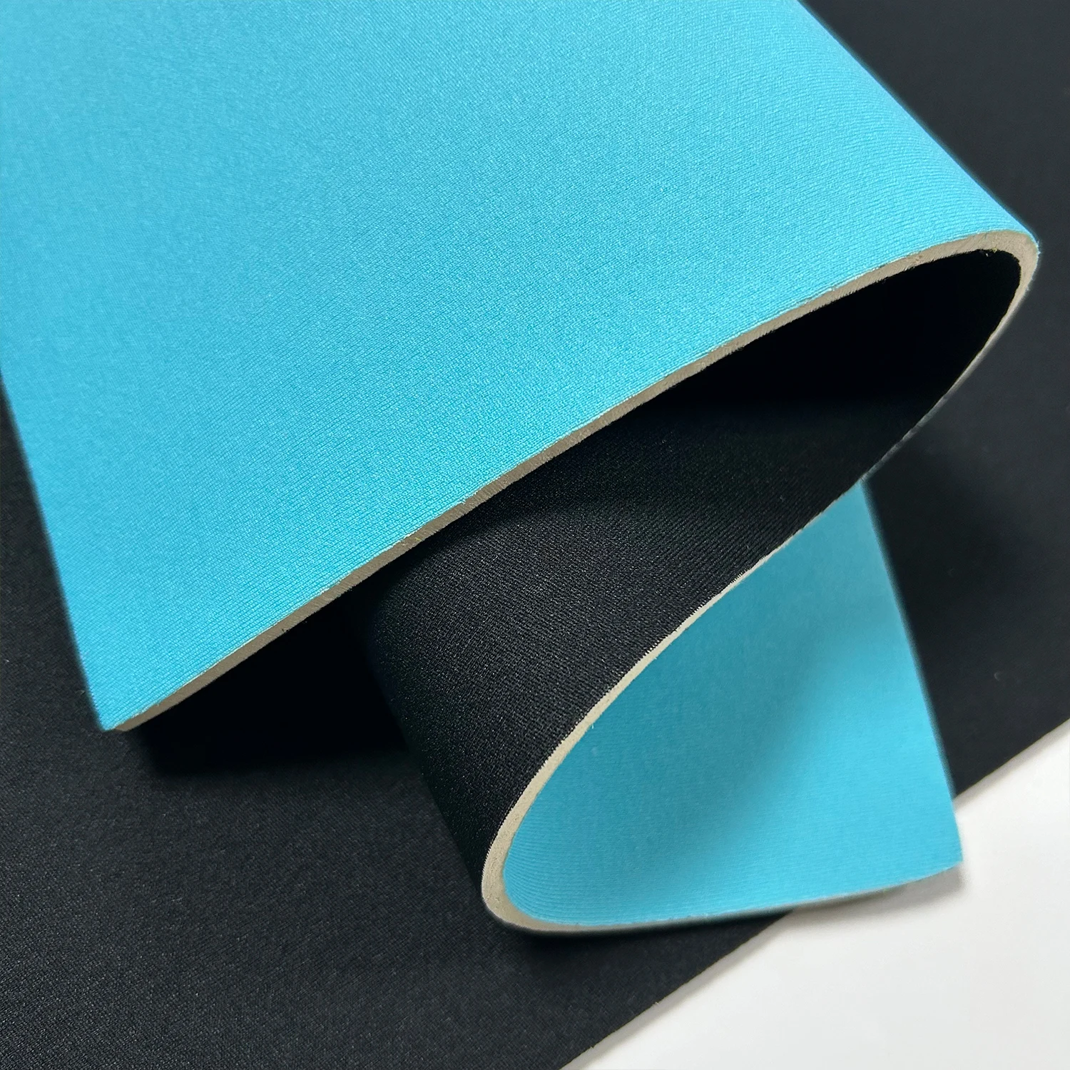 Recycled Premium Neoprene Fabric Sheet Waterproof 1.5mm 2mm 3mm 4mm 5mm Polyester Nylon Laminated Neoprene Fabric