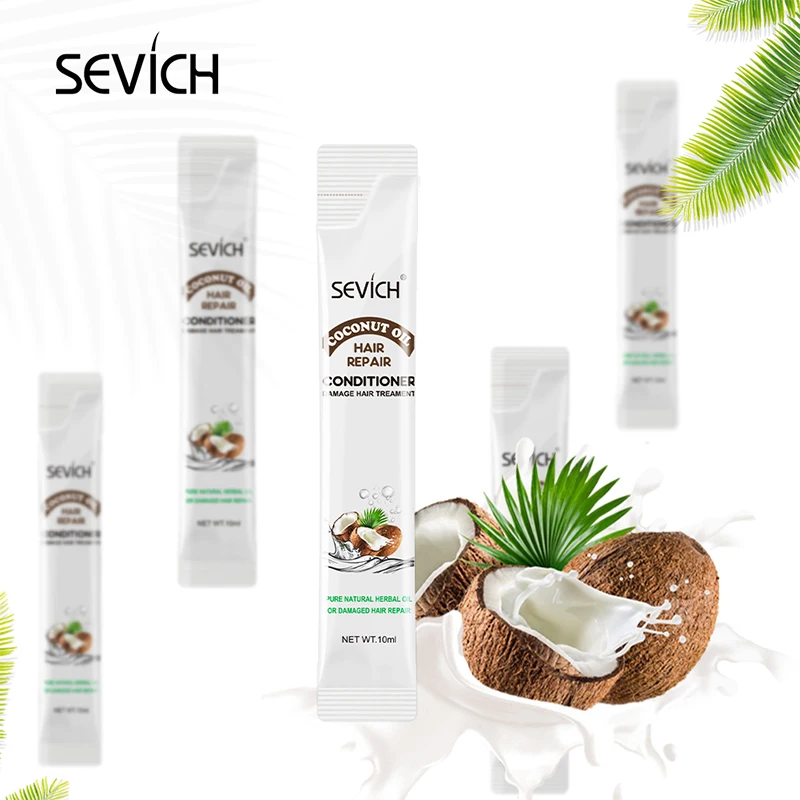 Шампунь и кондиционер с растительным кокосовым маслом частного бренда для восстановления корней волос