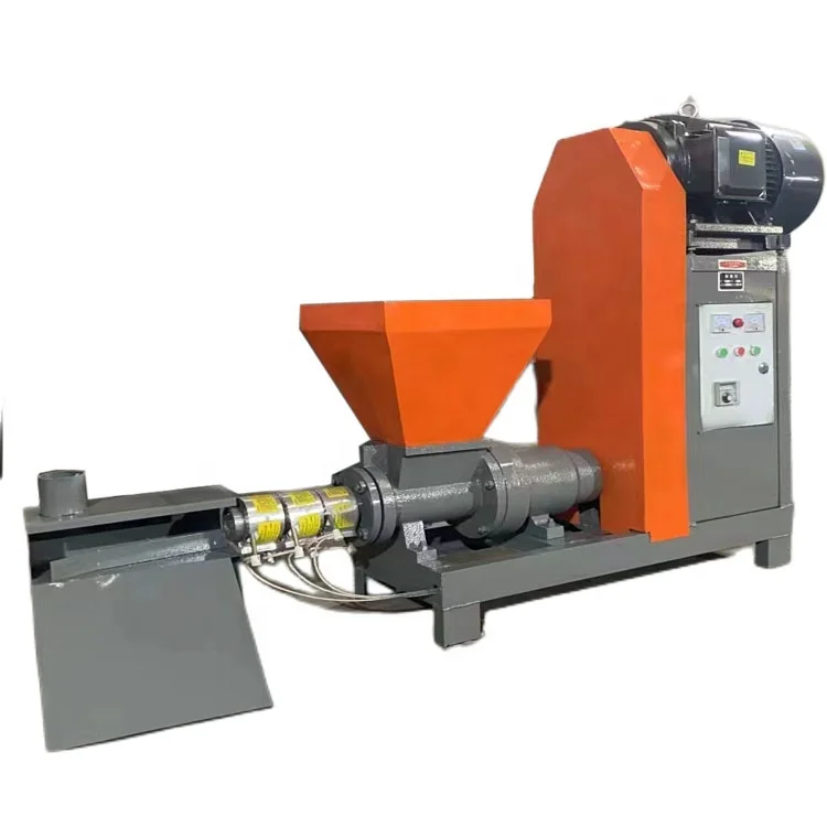 Small Corn Stalk Saw Dust Coffee Waste Coal Straw Rice Husk Wood Sawdust Fuel Press Charcoal Biomass Briquette Making Machine
