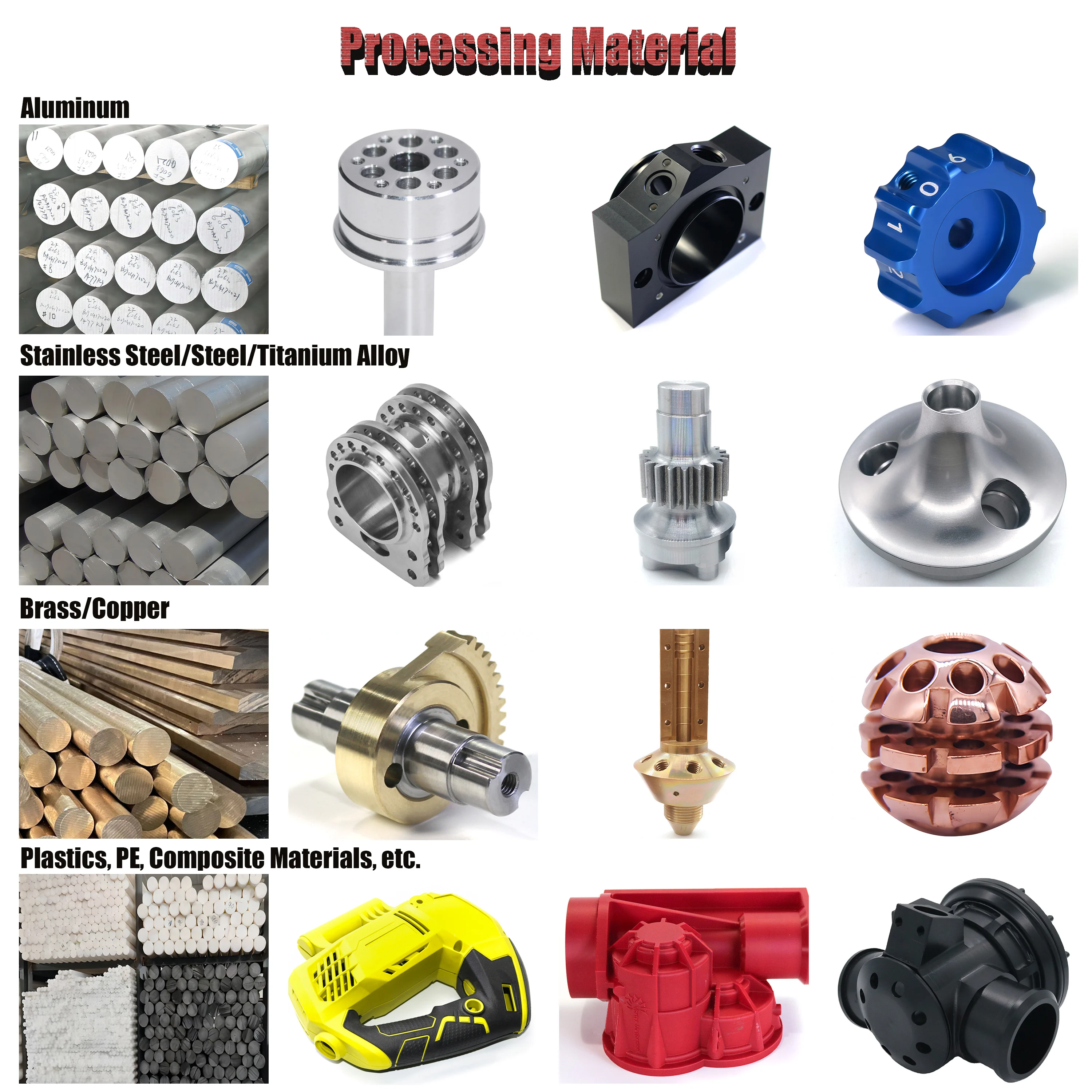 Direct Metal Laser Sintering 3D Printer Rapid Prototyping Hard Anodized CNC Machining Turning Aluminum Rings Parts