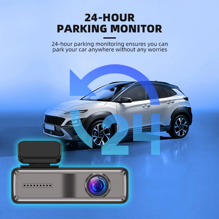 Mini Convenient Universal Full Color Night Vision Dvr 64G Black Box Wifi App or Vehicle Screen Control Car Dash Camera with ADAS manufacture