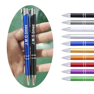 IDO Promotion Cheap Ball Point Metal Pens With Personalized Custom Laser Engraved Print Branded Logo Manufacturer Ballpoint Gift