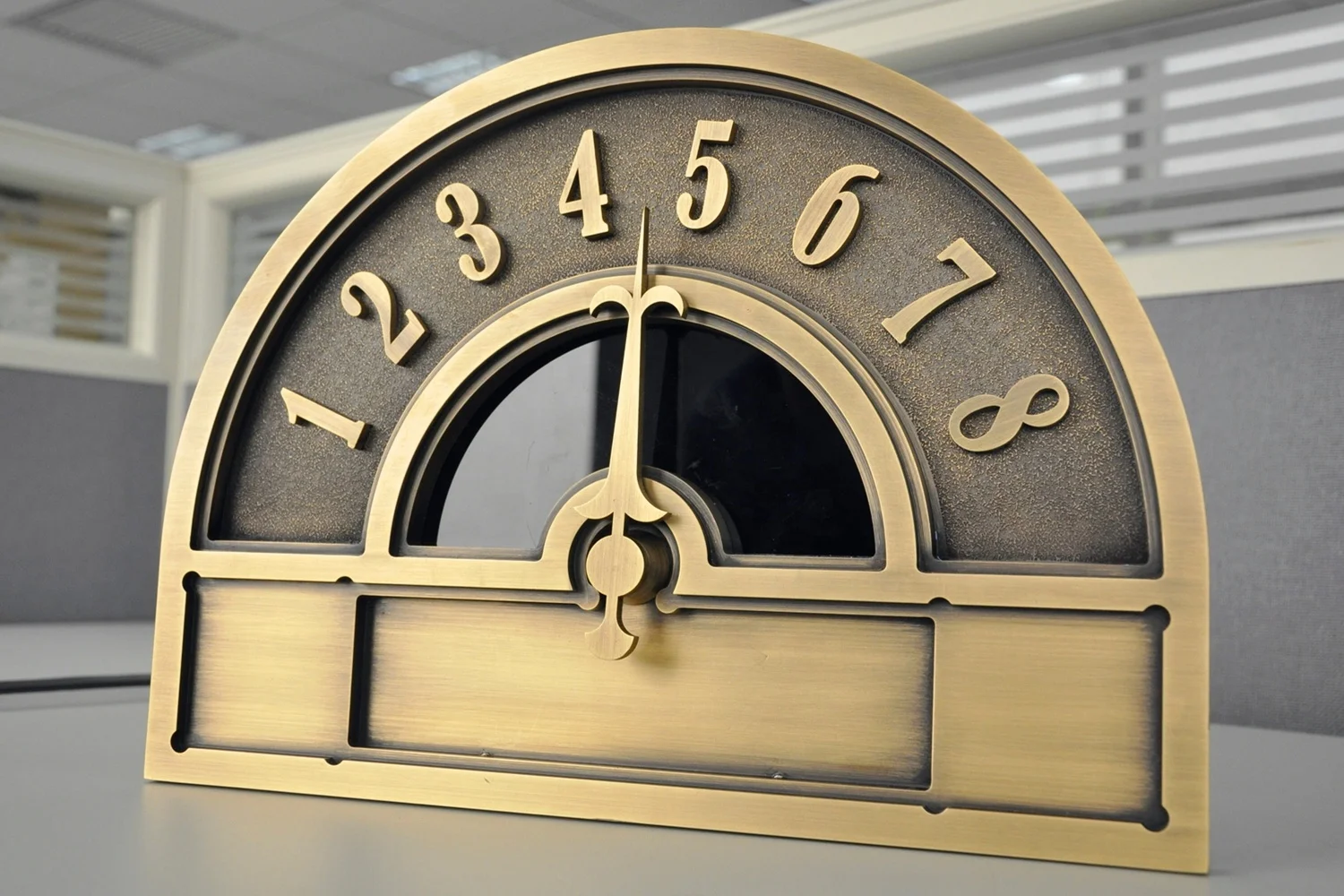 エレベーター時計タイプ操作パネル用エレベーターHOP銅ホール