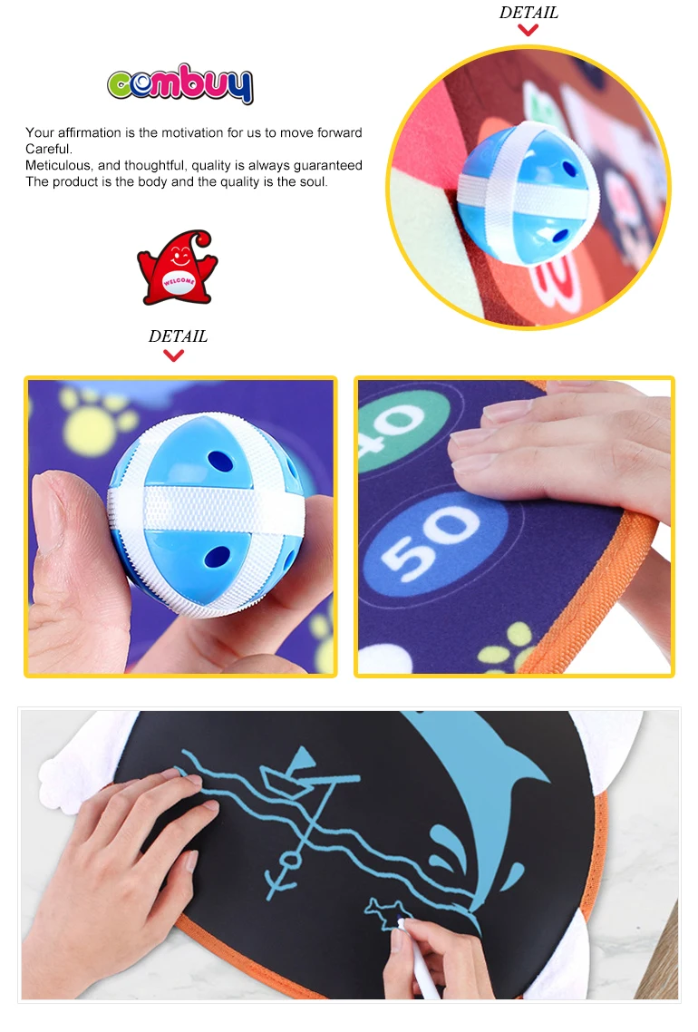 Drawing Sketchpad Game 2 In 1 Sport Sticky Ball Toys Kids Dart Board
