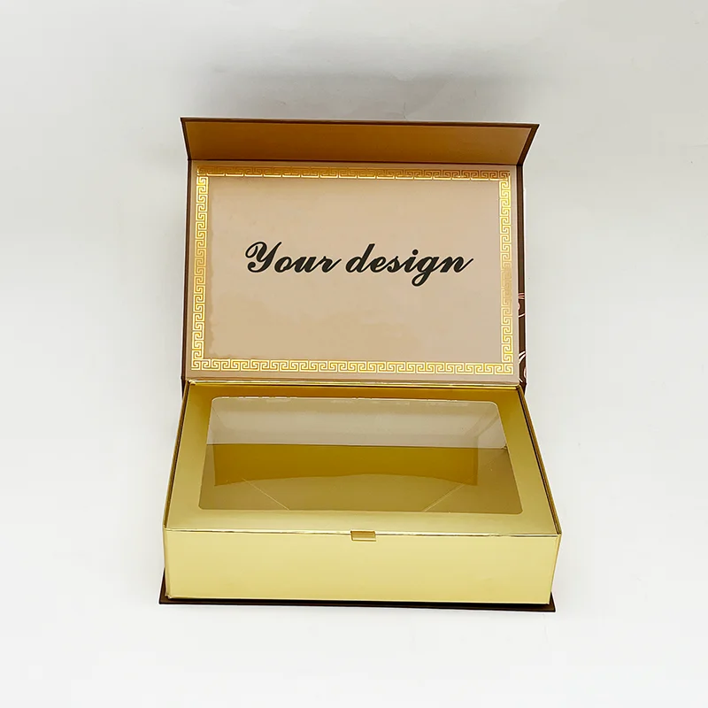 Jiurun Factory Custom Folding Boxes Magnetic Closure Gift Box Collapsible Magnetic Rigid Bird's Nest Paper Box factory