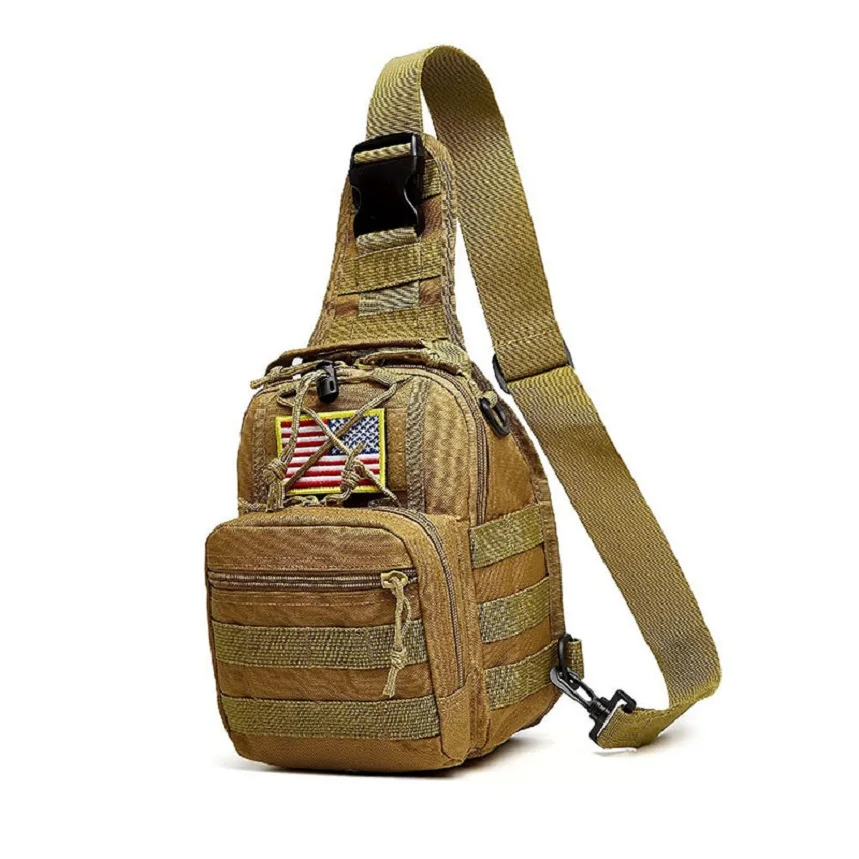 Hot Sale Waterproof Outdoor Tactical Chest Bag for Hiking Top Quality Tactical Shoulder Sling Bags Tactical Style Bags