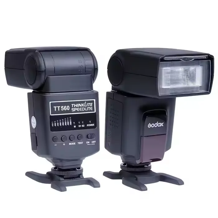 Godox TT560 II Flash TT560II with Build-in 433MHz Wireless Signal + Flash Trigger for Canon/N Pentax Olympus DSLR Cameras