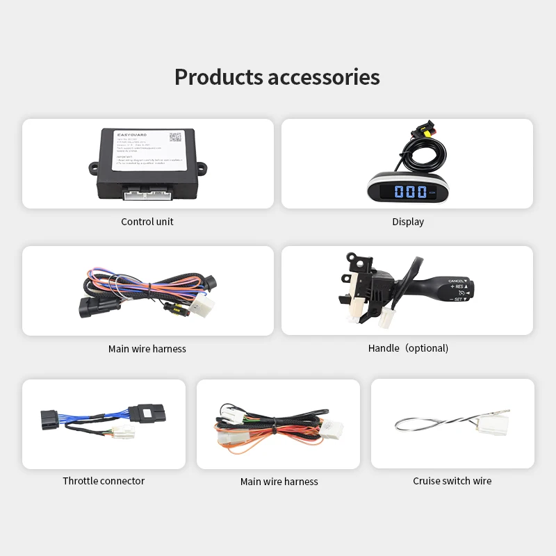 EASYGUARD Cruise Control System for Toyota Levin/Yaris/Vios/ Reiz Speed Control System Car Speed Limiter