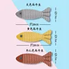 20CM maroon linen fish, gray linen fish, yellow linen fish