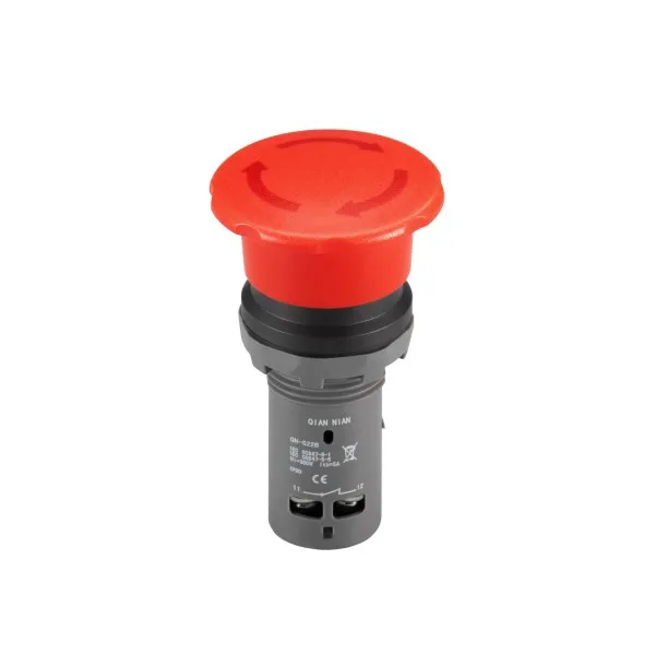 La38 Emergency Stop Button Self Locking Mushroom Head Push Button Switches