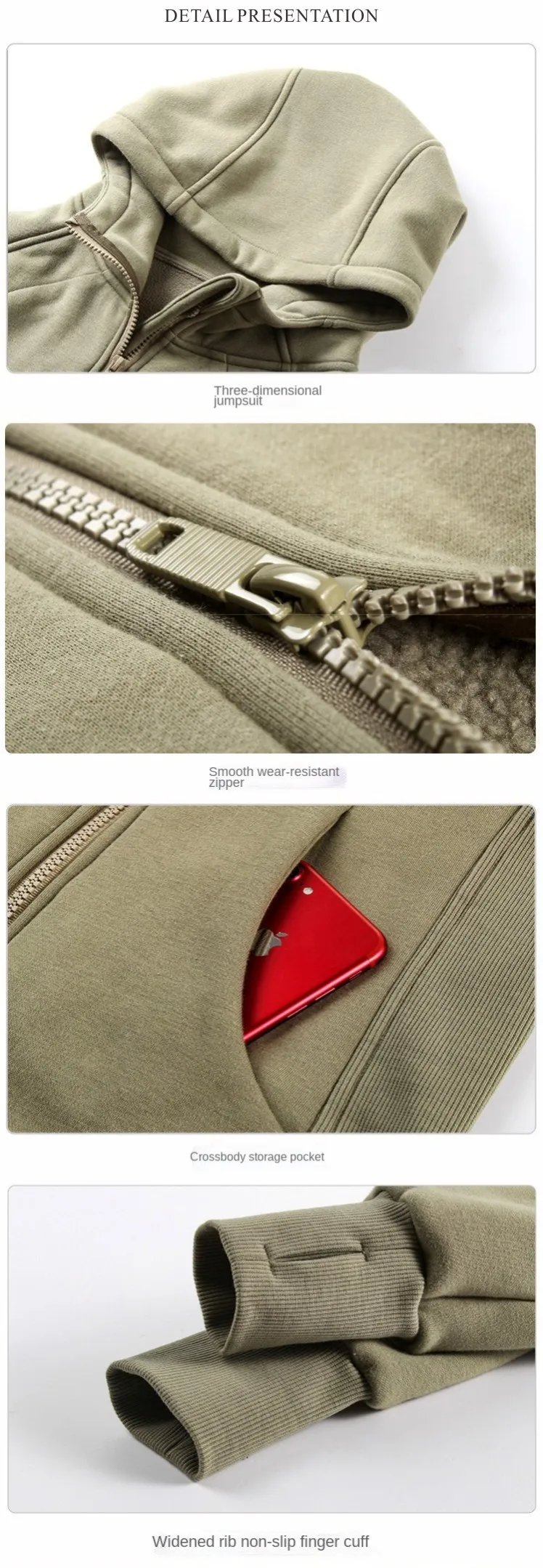 Lululemon Winter Yoga Wear Fitness Thick Sports Workout Clothes Cotton Fleece Zipper Gym Jacket Hoodies For Women