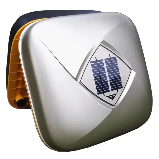 YXL Smart Car Cover Automatic Solar Panel with Remote Control Oxford Material Universal Fit UV Protection for Rain and Sun