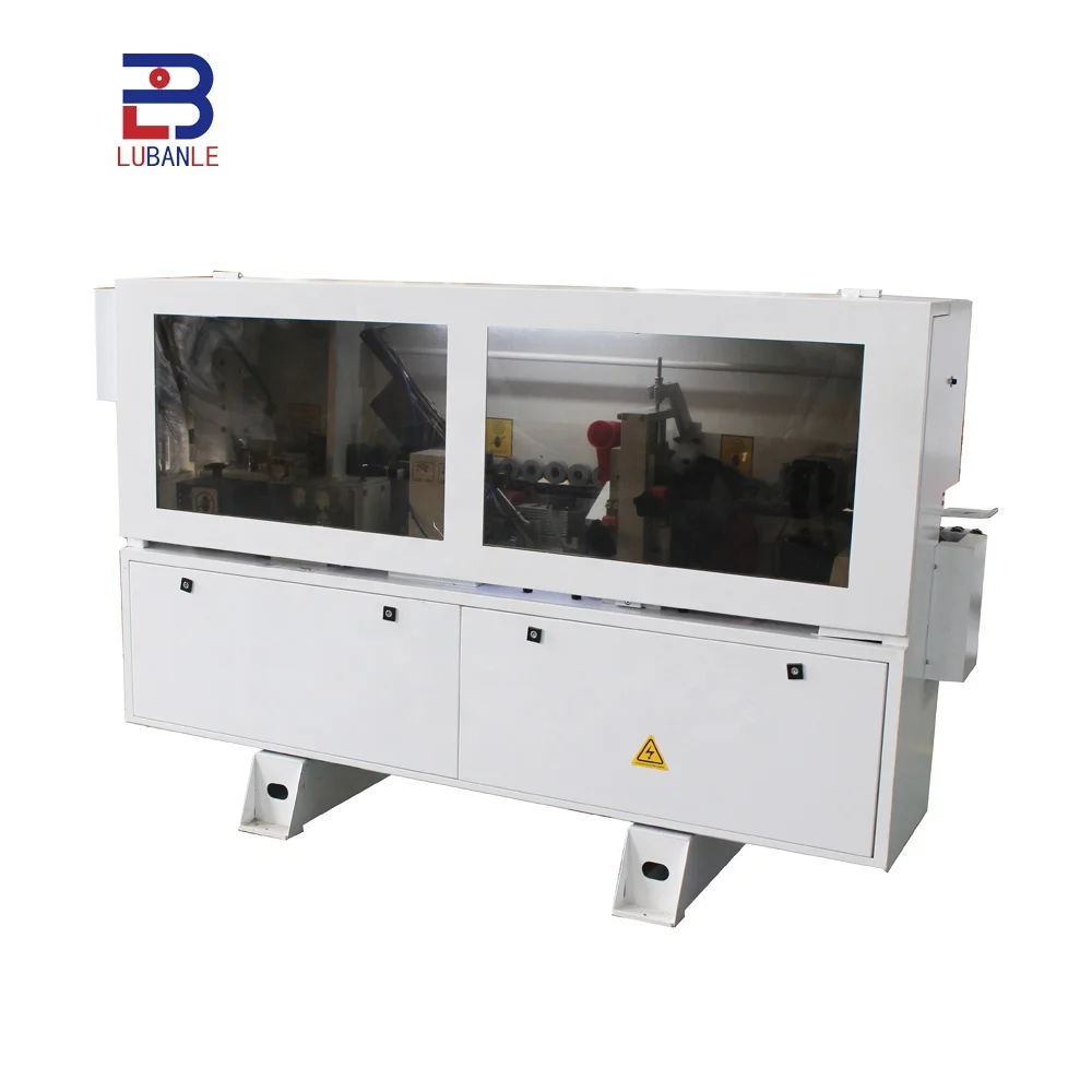Furniture Cabinet Edge Banding Machine LB230 Automatic Wood Door Edge Bander Banding Machine for PVC