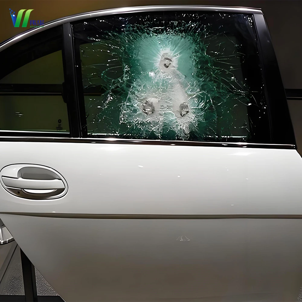 Customize Glock 17 Colt M1911 Bulletproof Windshields and Bulletproof Side Window Glasses Resistant to Handgun Shooting