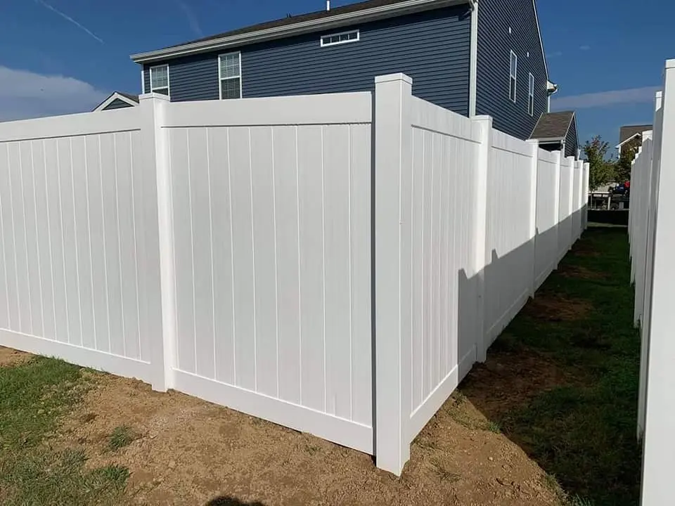 Pvc Board Fence, Vinyl Fence Post Sleeves
