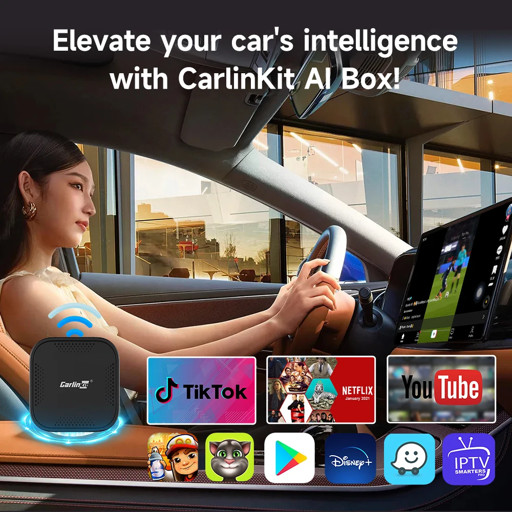 Carlinkit Ai Box Android Carplay Wireless Android Auto Adapter