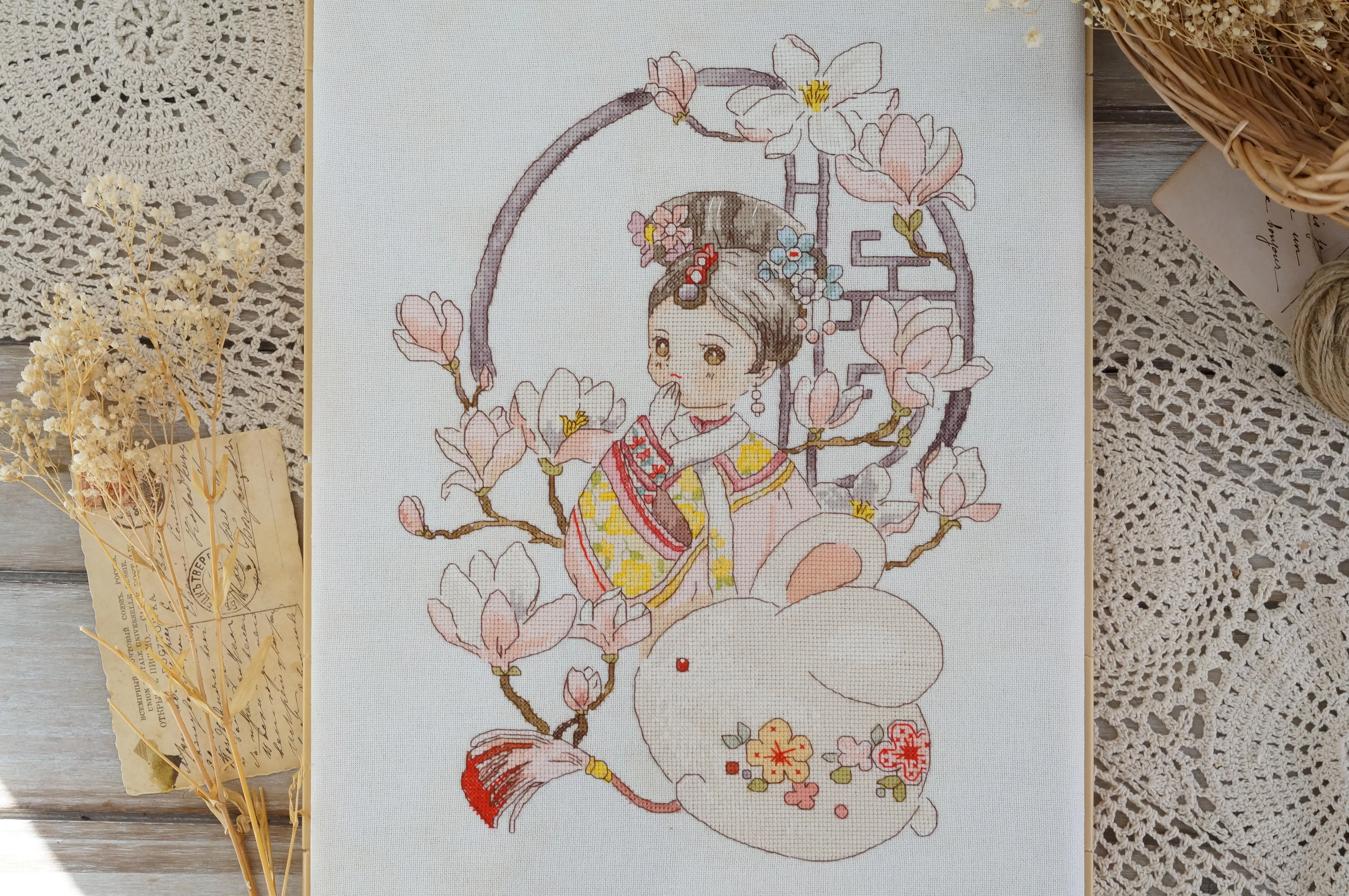 Набор для вышивки крестиком ручной работы Xiutime китайская мода Gril No. 126 принцесса