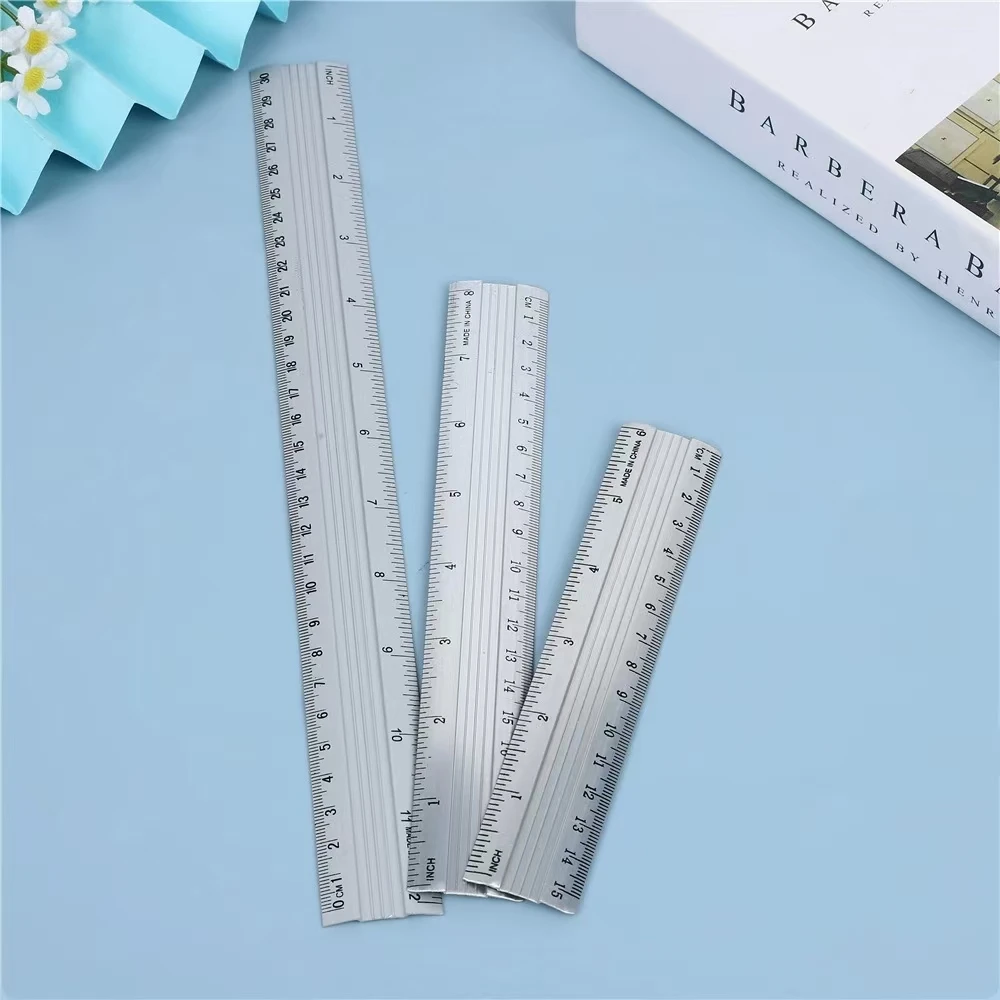1m Retractable Stainless Steel Ruler Precise Measurement