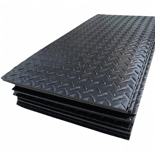 HDPE Rig Mats Temporary Road Pad Extruded UHMWPE Ground Mats Access Driveway Board and Systems HDPE Rig Board Plastic Sheets