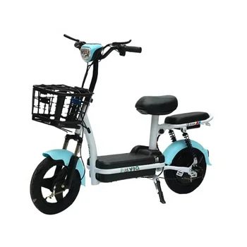 Best-selling 2023 Electric Bicycle with 350W Motor 48V 12ah Battery 25 Hebei Rear Hub Motor Electronic Scooter 500W Single Speed