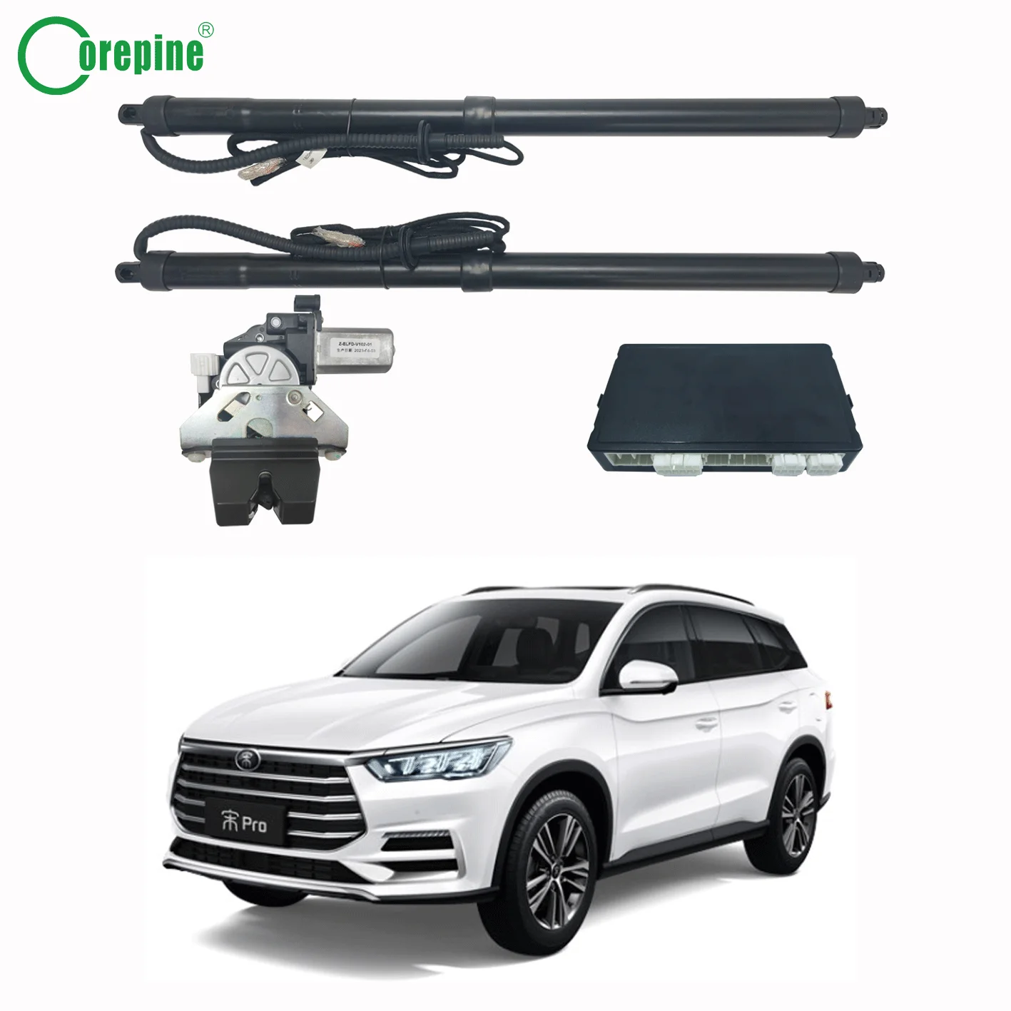 Corepine New Condition Smart Electric Power Automatic Car Tailgate Lift System Kit Compatible with 2020-2021 BYD Song Pro Body Parts