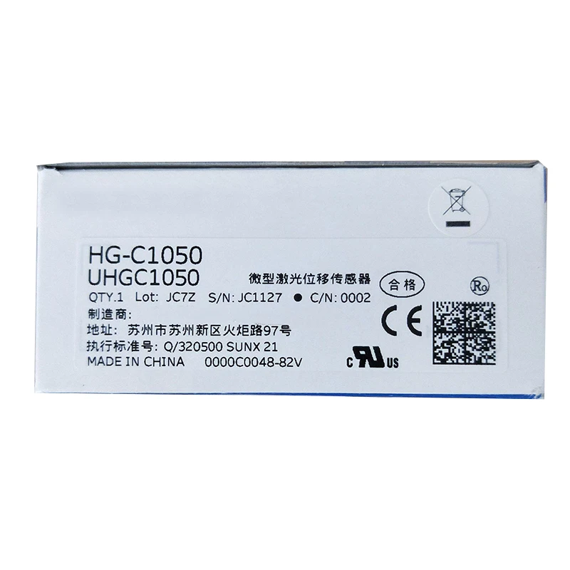 Sensor i ri origjinal i zhvendosjes me laser Panasonic HG-C1050 me saktësi të lartë dhe përgjigje të shpejtë. I kompakt dhe i qëndrueshëm, ideal për matjen e distancës, kontrollin e dimensioneve dhe pozicionimin në automatizimin industrial.
