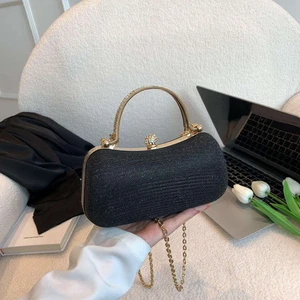 Wholesale Handbags for Women Luxury 2023 New Small Leather Bag Women Chain Shoulder Purses Lady Gold Clutch Handbags