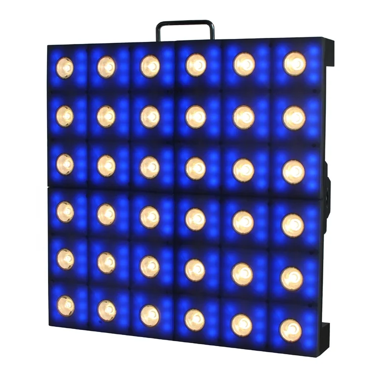 LED Mapping Pixel Panel Matrix Light 6x6 Beam Wash 2in1