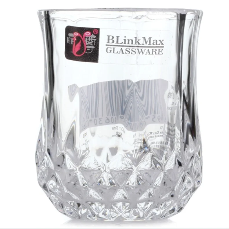 Top Grade Fashion 300ml Crystal Glasses Square White Spirits Mug Whiskey  Cups Small Wine Cup Shot Glass Home Bar Drinkware - AliExpress