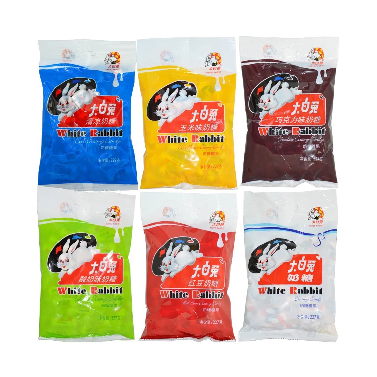 White Rabbit Toffeee OEM Packing Big White Rabbit Creamy Milk Toffee Chewy Candy - Fruity ...