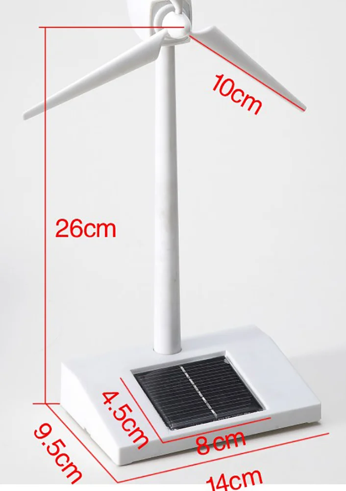 Декоративная уличная мельница на солнечной батарее пластиковая детская Садовая «сделай сам»