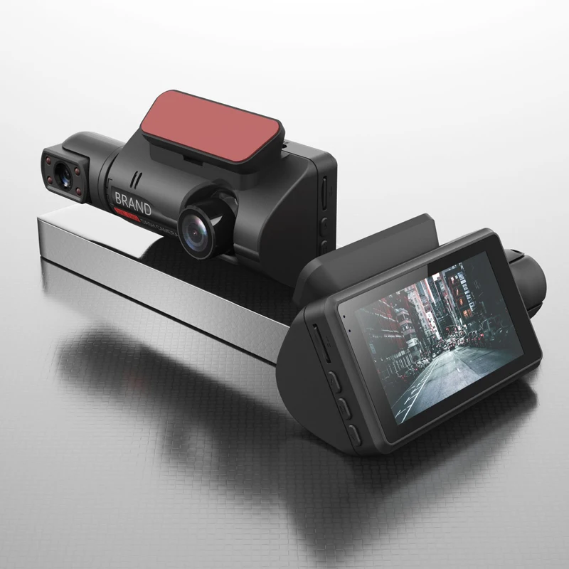 Cardweb car night vision waterproof HD camera 3.0 inch screen driving recorder