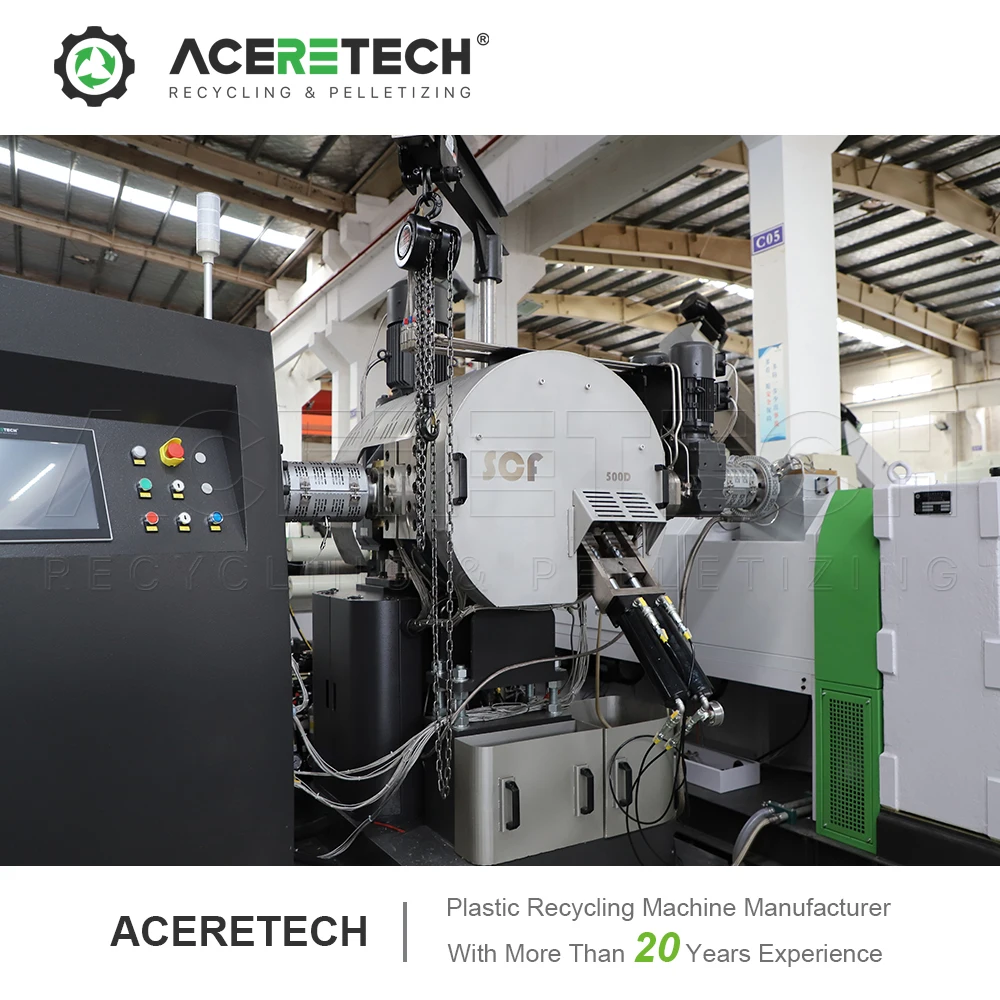 New Product SCF Automatic Self Cleaning No Mesh Melt Filter for Plastic Recycling Extrusion Machine