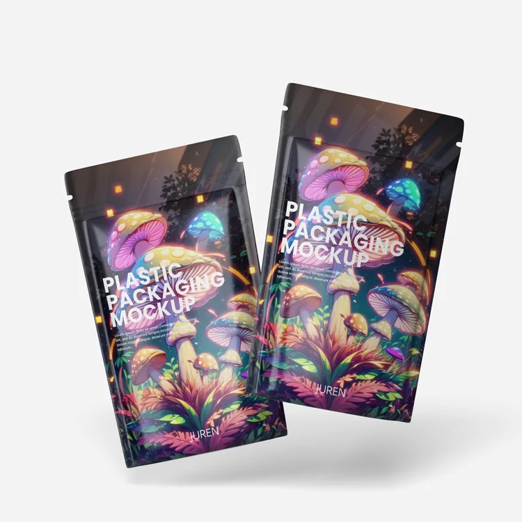 Cr Zipper Mylar Bags With Logo Smell Proof Digital Print 3.5g Mylar