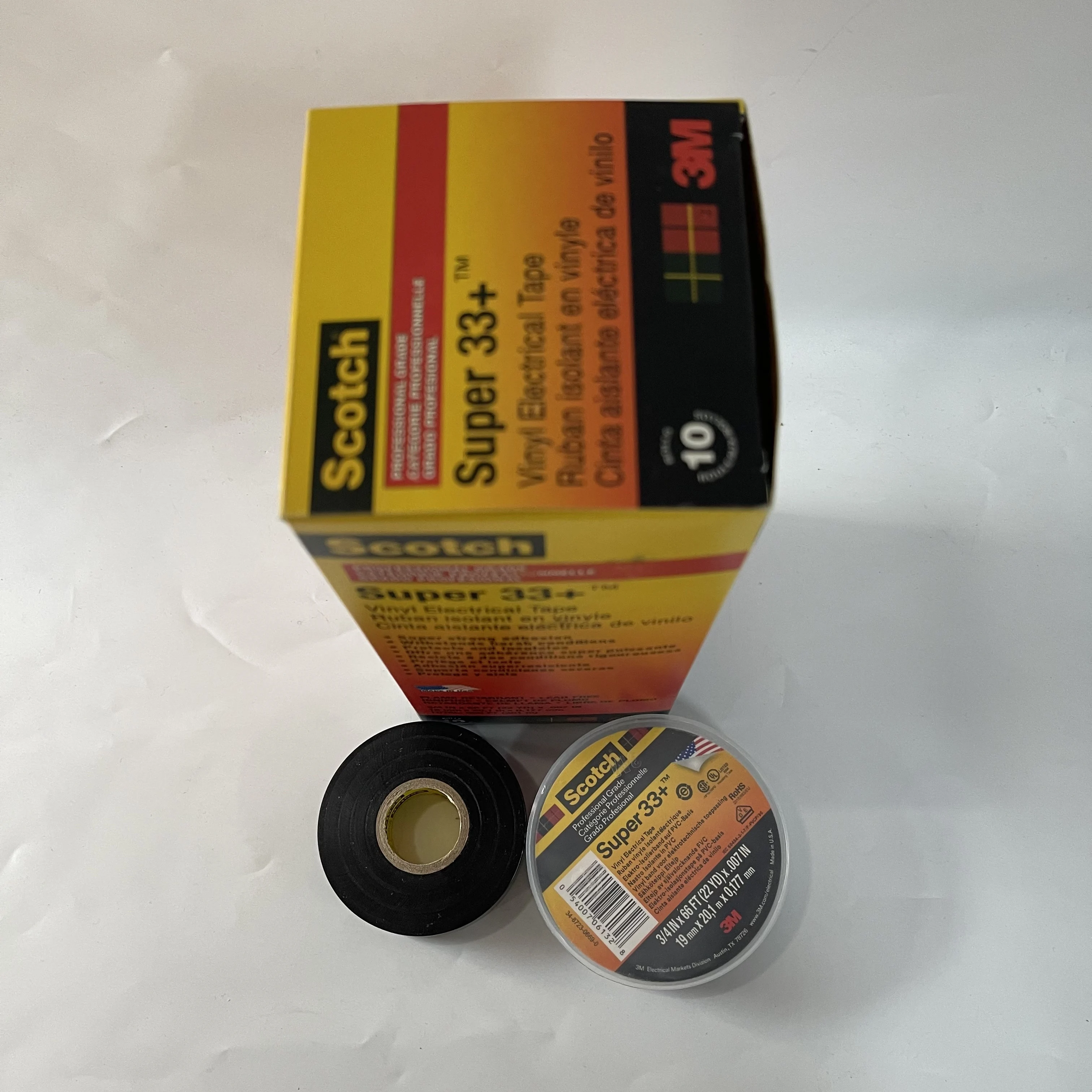 3M Scotch Vinyl Electrical Tape Super 33+