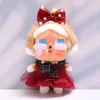 Bow skirt plaid scarf set