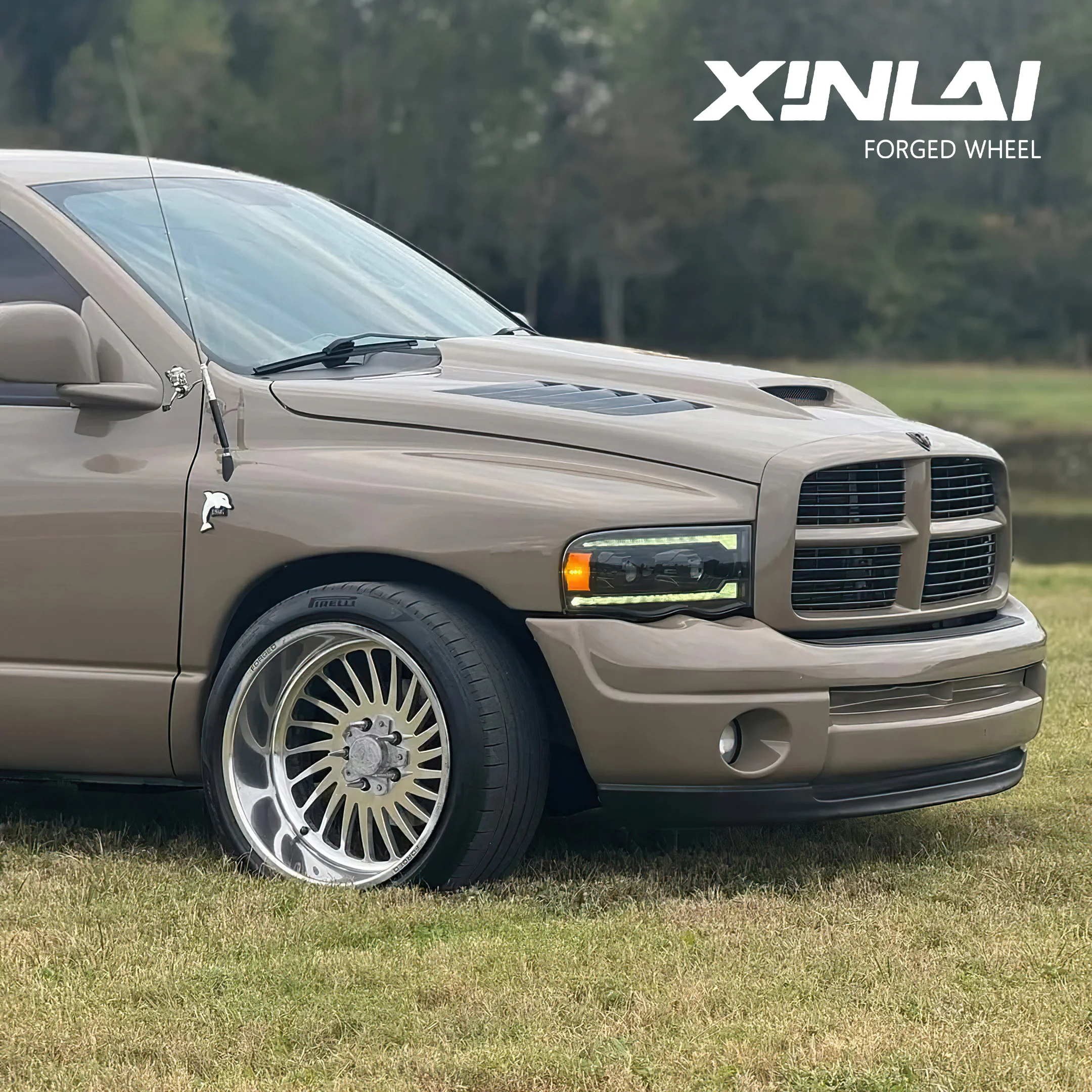 XL Deep Dish Deep Lip Custom Forged Chrome Wheel Pickup Truck off Road Wheel for Ford F-150 F-250 F-350 Ranger Wheel - Image 5